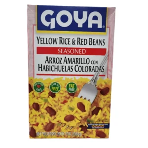 Arroz Amarillo Y Con Frijoles Rojos Goya / 7 Oz