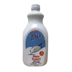 Yogurt Natural Blanco Con Azucar -Yokey / 52 Oz
