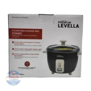 Arrocera Electrica 6 Tasas Negra - Prc0635B